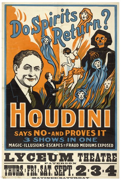 Harry Houdini, Do Spirits Return? by Unknown